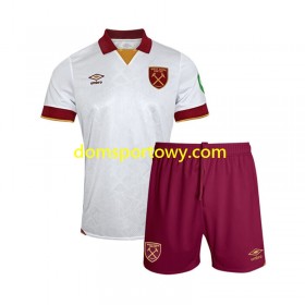Koszulka West Ham United Dziecięcy Trzeci Koszulki Piłkarskie 2024-2025 Krótki Rękaw